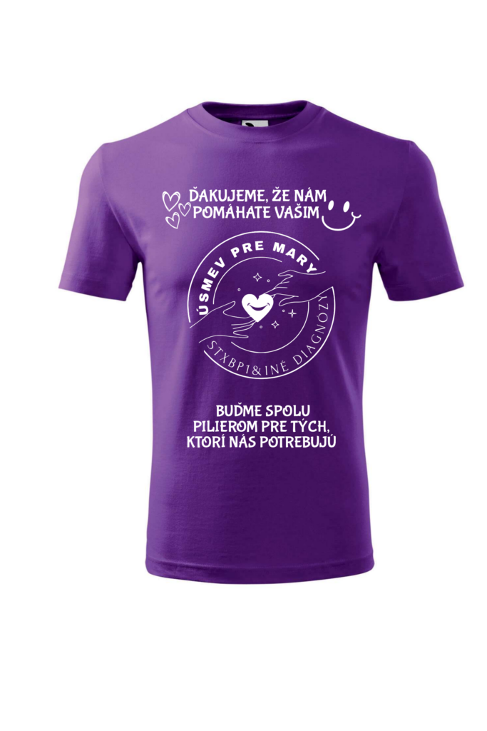 FIALOVÉ TRIČKO